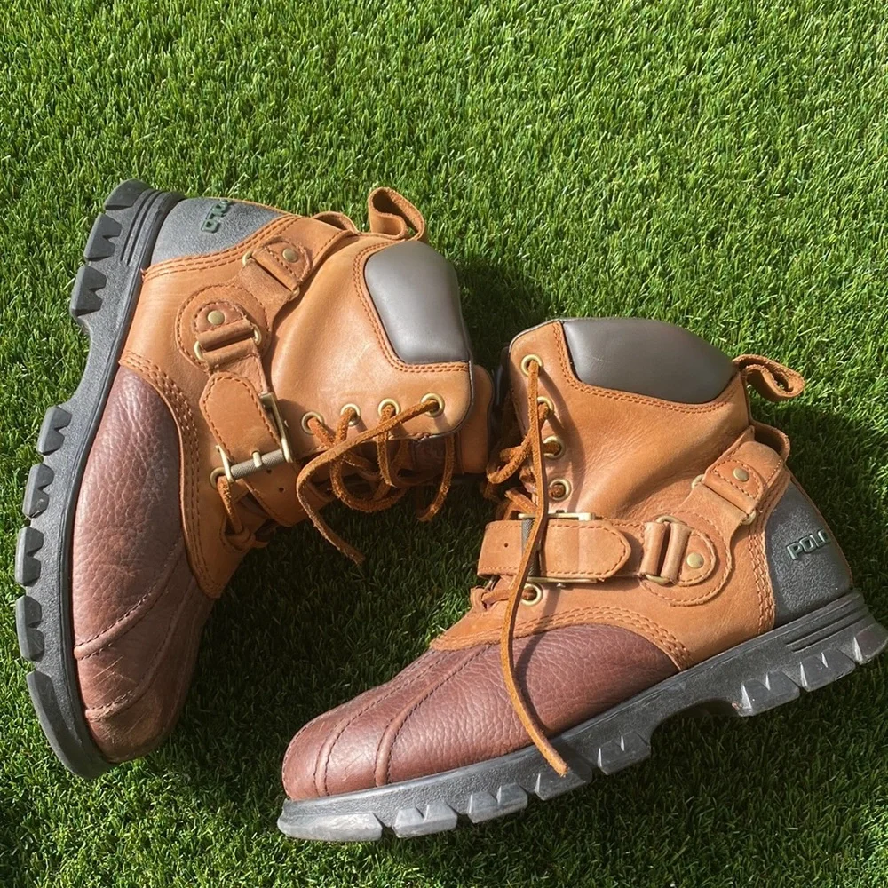 Ralph Lauren Boots 8Mens 9.5W - Picture 2 of 8